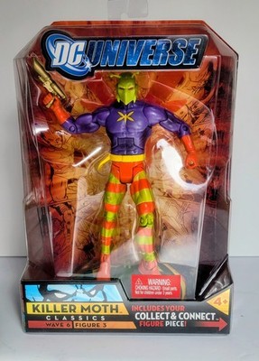  DC UNIVERSE New In Sealed Box CLASSICS KILLER MOTH WAVE 6 FIGURE 3 KALIBAK 