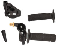 Domino Gasgriff 2T Passt An KTM SX EXC EGS EXE Freeride Husaberg TE Schwarz