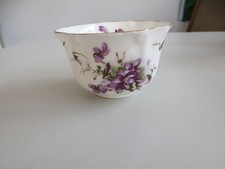 VINTAGE HAMERSLEY BONE PORCELANA BASEN CUKROWY - FIOŁKI WIKTORIAŃSKIE