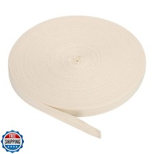 PATIKIL Cotton Twill Tape 5/8 Inch 50 Yards Cotton Ribbon Bias Binding Tape H