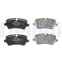 Delphi Bremsbelagsatz, Scheibenbremse LP2508 FüR Land Rover