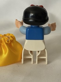 LEGO DUPLO Disney Princess Snow White Figure Retired Set 6152, Yellow Skirt