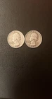 1954 P and D Washington Quarters 90% Silver Circulated US Coins