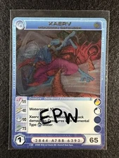 Chaotic TCG 3 Max EPW Xaerv Monsoon Defender 7/100 TOTT 1st Ed Foil Rare NM/LP