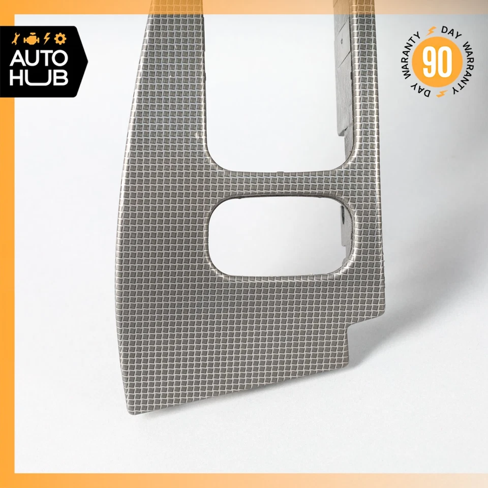 01-07 Juego de molduras de panel de puerta delantera izquierda y derecha Mercedes W203 C32 AMG carbono OEM Foto 3 de 4