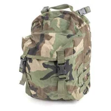 U.S. Armed Forces MOLLE II Woodland Combat Patrol Pack W/O Stiffener