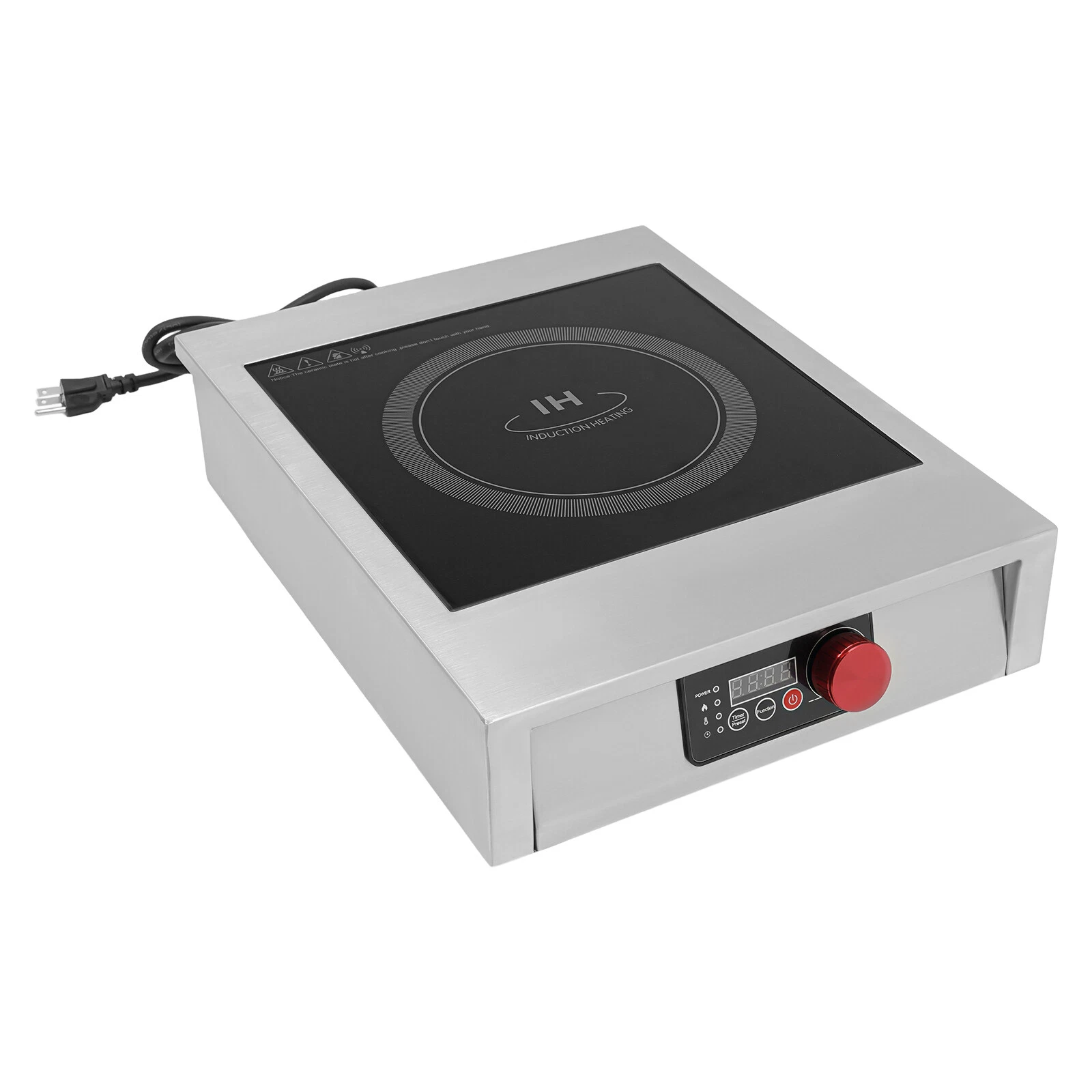 Electric Induction Cooktop Electric Tabletop Cooking Stove Commercial 3500W