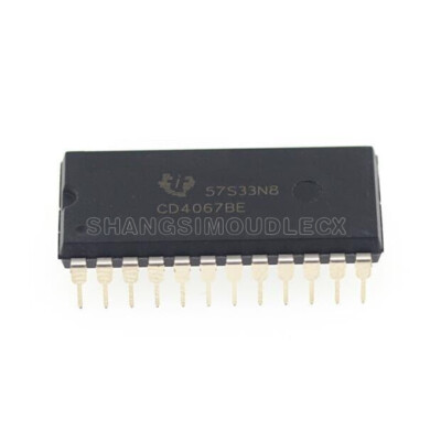 10PCS NEW DIP24 CD4067 4067 DIP-24 Multiplexers IC Chips NEW