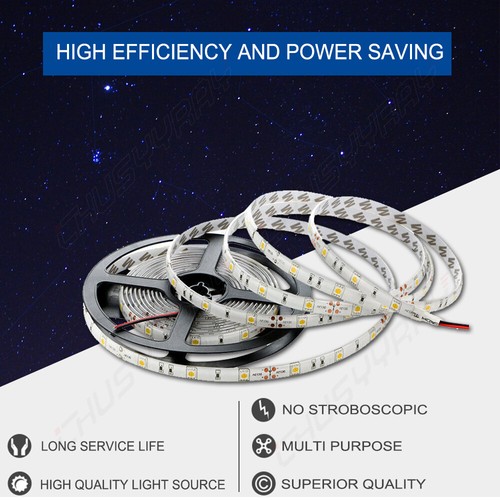 1Pack 16.4FT 300LEDs LED UV Black Strip Purple Light 12V Ultraviolet Flexible 5M - Picture 14 of 15