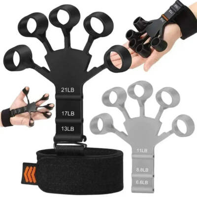 Silicone Grip Training and Exercise Finger Exercise Stretcher Hand Strengthener