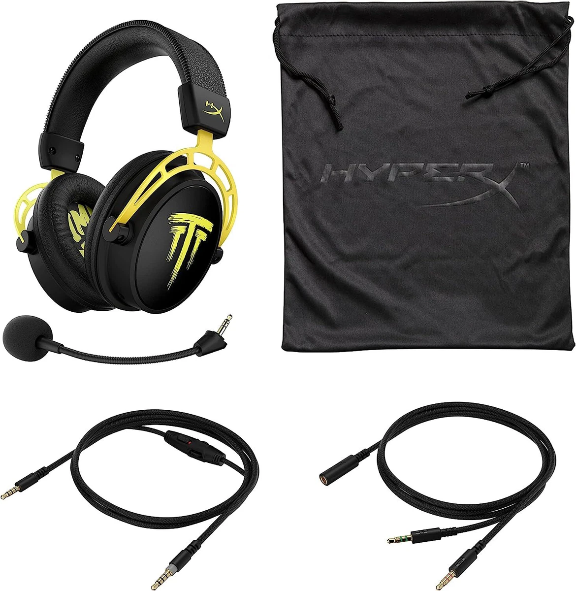 HyperX Cloud Alpha Wired Gaming Headset for PC Xbox PS5 TimTheTatMan Edition