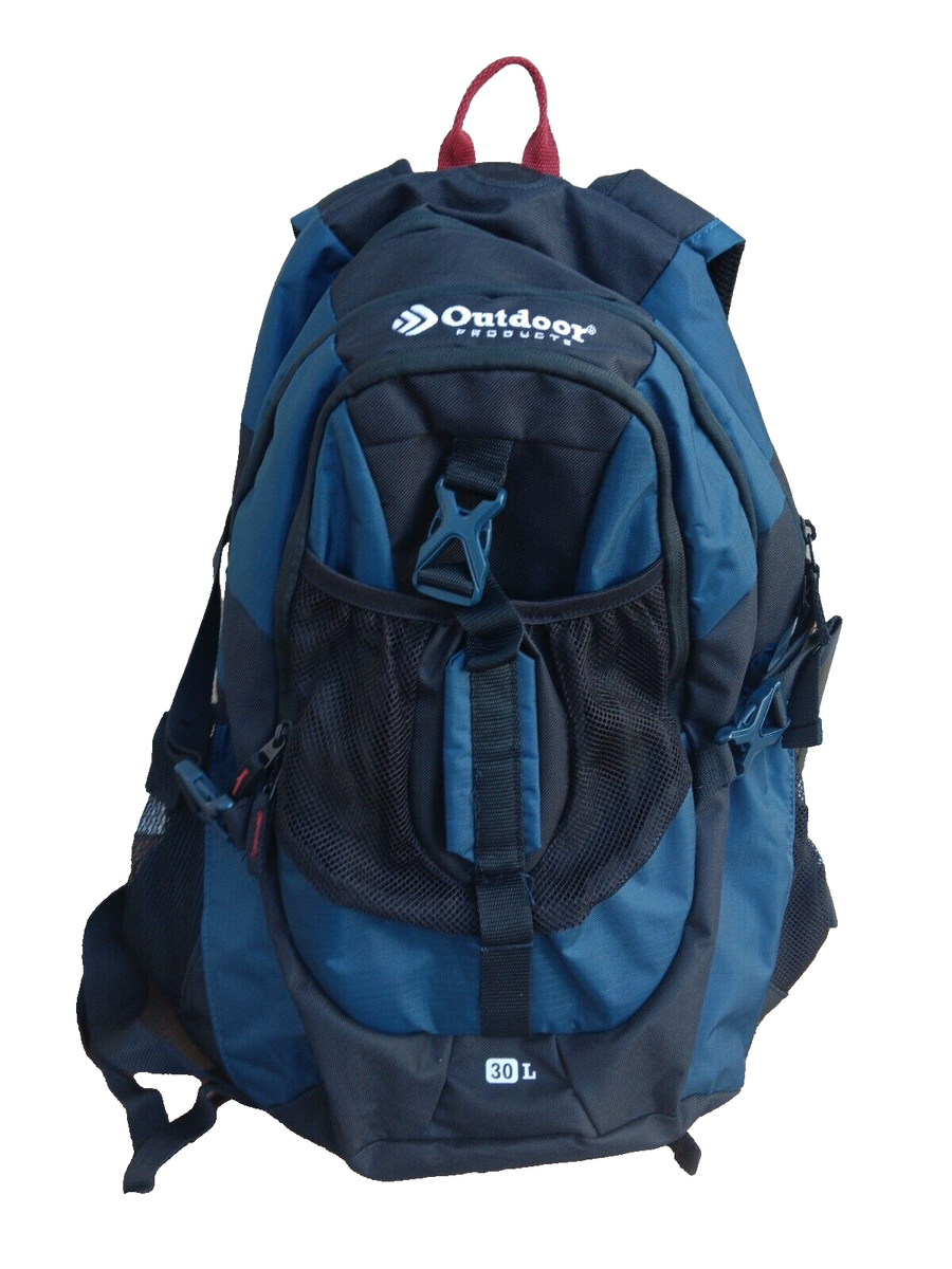 Outdoor Products 30 L Navy Blue/Black H2O Padded Backpack School