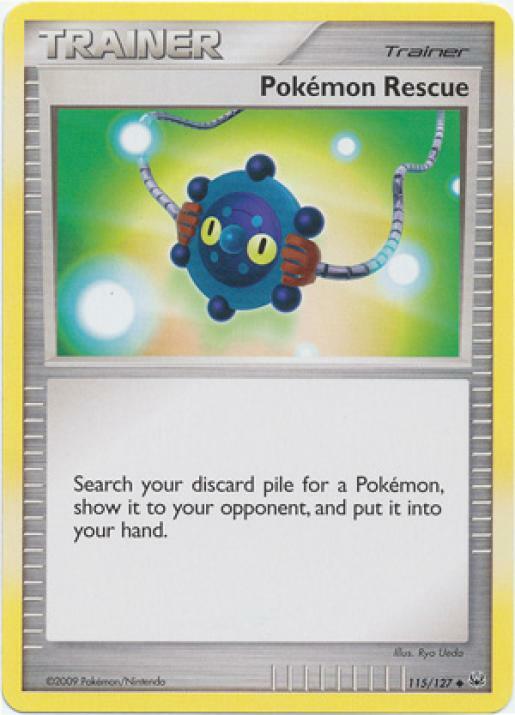 2x (pok-PL-115) Pokemon Rescue (U) Pokemon Platinum Base Set Card # 115