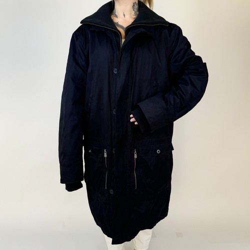 Matinique Black Men's Geraldton 3/4 Length Padded Coat XL mens - Picture 2 of 8