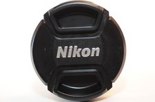 Nikon LC-52 52mm lens cap center pinch Genuine Nikon for Nikkor 55-200mm VR 50mm