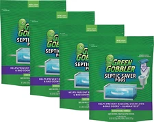 Septic Saver Bacteria Enzyme Pacs 2 Year Septic Tank Supply Septic Tank  Packets