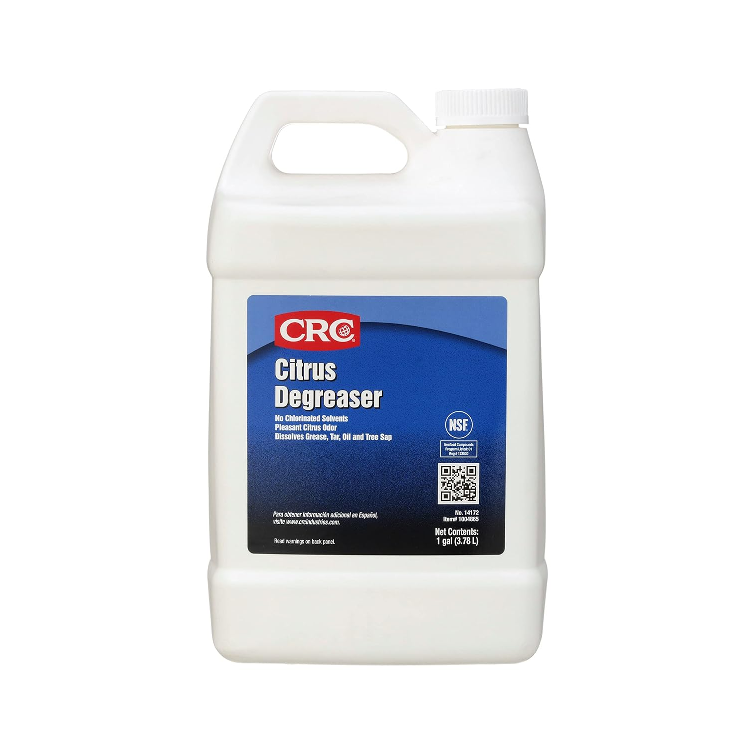 14172 Citrus Degreaser – 1 Gallon, Non-Chlorinated Citrus Grease Cleaner for Man