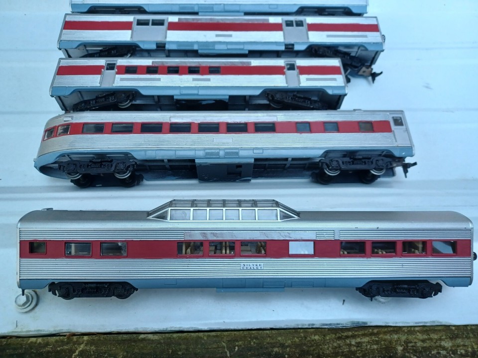 LOT of 5 ATHEARN HO SCALE STREAMLINE PASSENGER CARS | eBay