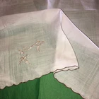 Vintage Monogram Initial “A” Hankie