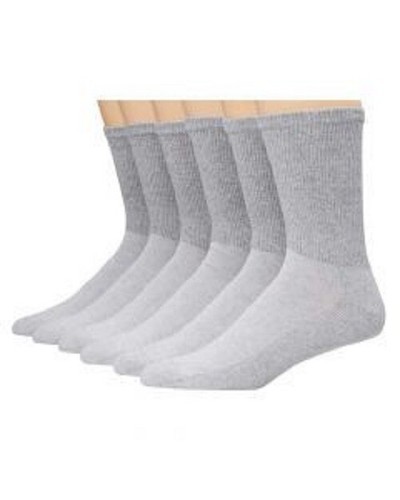 MEN'S BLACK CREW WORK BOOTS SOCKS 6/12 Packs Fits Shoe Sz. 8-12 MADE IN USA - Picture 17 of 17