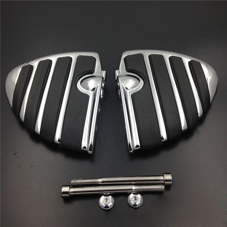 Clavija de pie de alerón delantera de goma para Yamaha Road Star XV1700 Warrior 2002-2009 2004 05 Foto 2 de 4