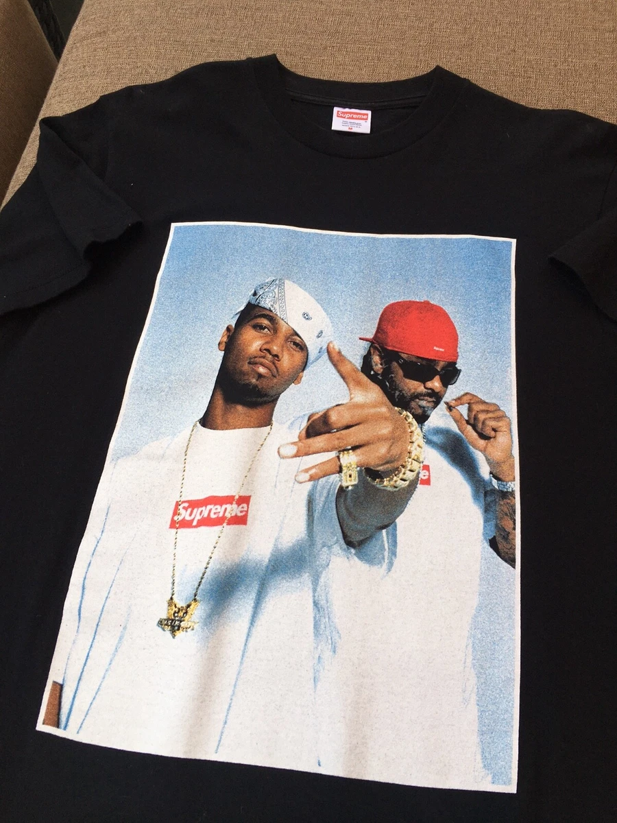 Rare 2006 Supreme Dipset Diplomats Black Tee Shirt SIZE MEDIUM