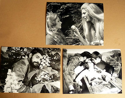 GRIMMS MÄRCHEN VON LÜSTERN PÄRCHEN * 3 PRESSEFOTOS 18x24cm ´73 Kino EROTIK-KULT 