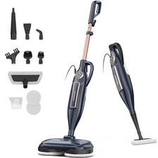 DEVOAC VM6 Scrubbing Steam Mop with Rotating Mop Pads, 10 in 1 Stea... Fast Ship