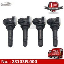 Set of (4) TPMS Tire Pressure Sensor 28103FL000 For Subaru Impreza Crosstrek