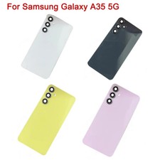 Rear Glass Back Cover Housing Door For Samsung Galaxy A35 5G with Camera Lens