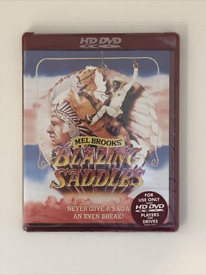 Blazing Saddles (HD-DVD, 2006) Mel Brooks WB Brand New Sealed