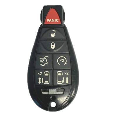 OEM Dodge Keyless Entry Remote Key Fob Fobik + Key Insert 7 Button