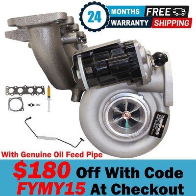 Upgrade Billet Turbo+Genuine Oil Feed Pipe For Hyundai i30N 2.0L