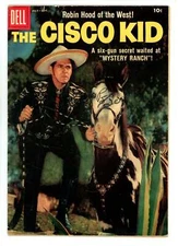 Cisco Kid 40 VG (4.0) Dell (1958) 