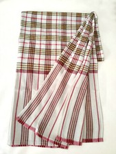 Loincloth Scarf Wrap Sarong Bathing Woven Cotton Shawl Table Soft Thai Unisex