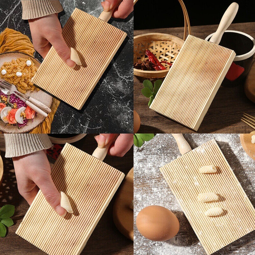 Wooden Homemade Pasta Tools Lightweight Macaroni Tool Restaurant eBay