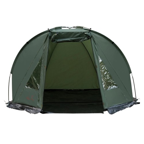 Tienda refugio camping exterior 1-2 personas para pesca de carpa vivero caza viaje - Imagen 14 de 16