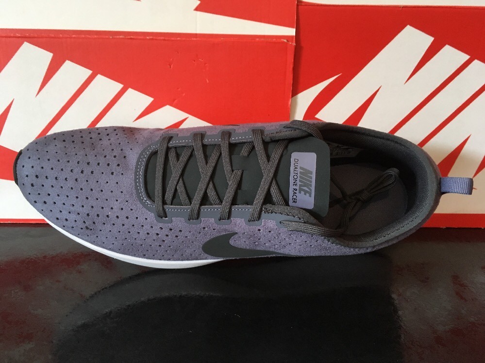 NIKE DUALTONE 12 RACER Premium Homme Chaussures Baskets UK 12 DUALTONE 924448-003 e56f56 NIKE DUALTONE 12 RACER Premium Homme Chaussures Baskets UK 12 DUALTONE 924448-003 e56f56