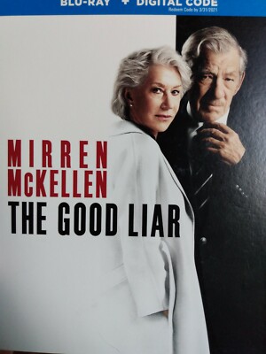 The Good Liar (Blu-ray) W/Slipcover Helen Mirren, Ian McKellen