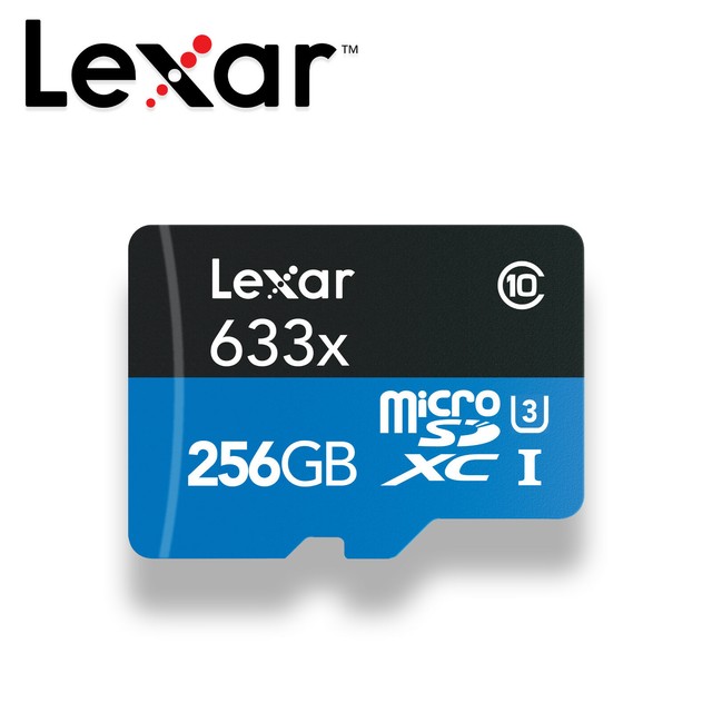 Lexar 256gb Micro Sdxc 633x 95mb S Microsd Class10 Uhs I Sd