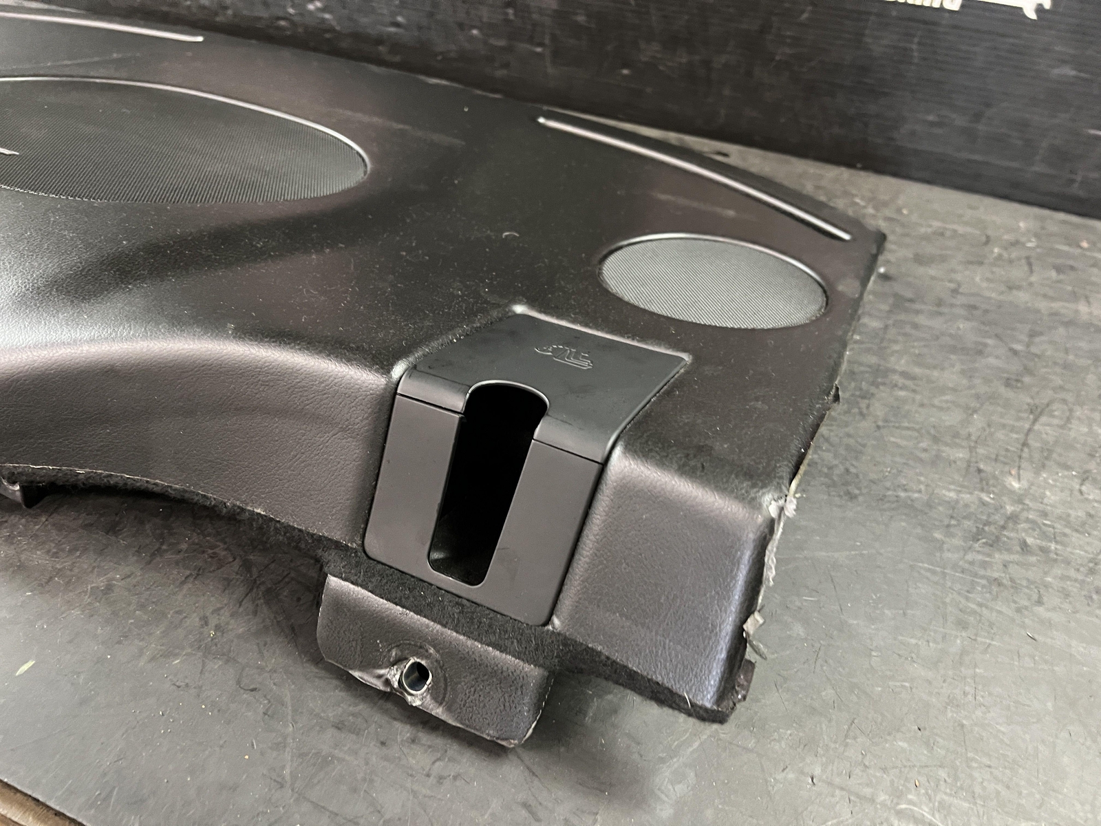 08-11 MASERATI GRANTURISMO REAR DECK PARCEL SHELF TRIM COVER BLACK ID 69972800R
