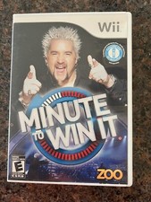 Minute to Win It (Nintendo Wii, 2010) for sale online | eBay