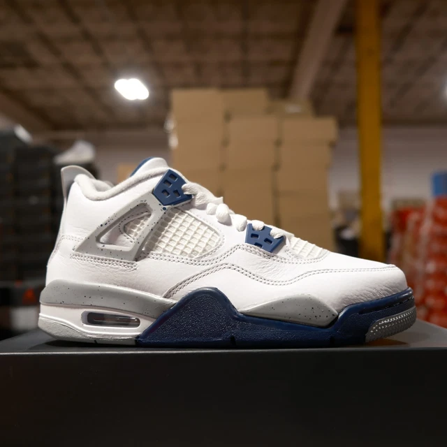 Jordan 4 Retro Midnight Navy (GS) 408452-140 Youth|Women's
