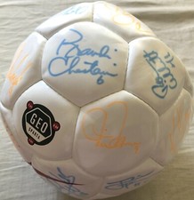 1999 US Women's World Cup team autographed signed soccer ball Mia Hamm Chastain