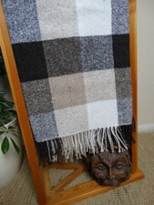 Wolldecke Kuscheldecke Decke Plaid Schurwolle 20%Merinowolle 140x200 cm