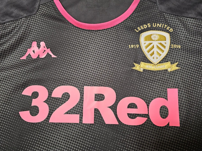 LEEDS UNITED 2019 2020 THIRD 100 YEARS FOOTBALL SHIRT SOCCER
