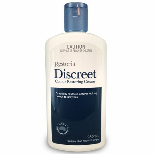 Buy Restoria Discreet Hair Colour Restoring Cream 250mL Grey Hair Color