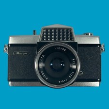 Vintage Ricoh 35mm Flex SLR Camera With Original Case