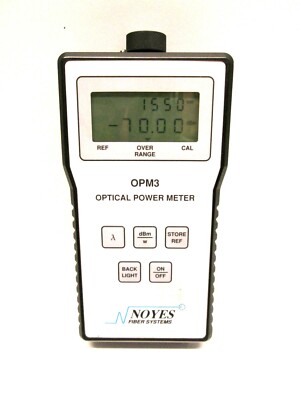 Noyes OPM3 Fiber Optic Power Meter (FREE SHIPPING) P19B