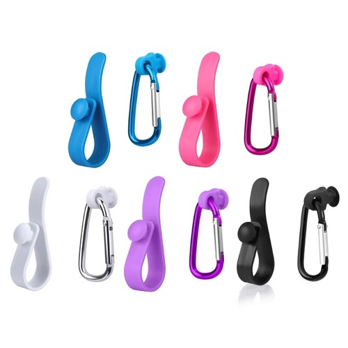 4Piece Collection Of Portable Hooks Bag Hanging Charm For Travel And Commuting